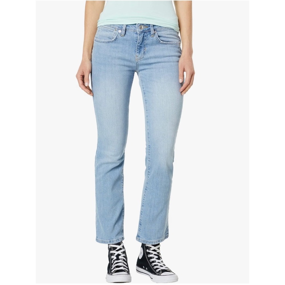 Free People We The Free Liv Cropped Flare Jeans Etna Blue 31 OB1417538